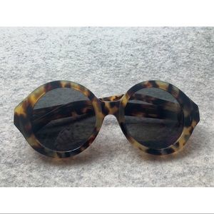 Karen Walker - Number Six Tortoise sunglasses